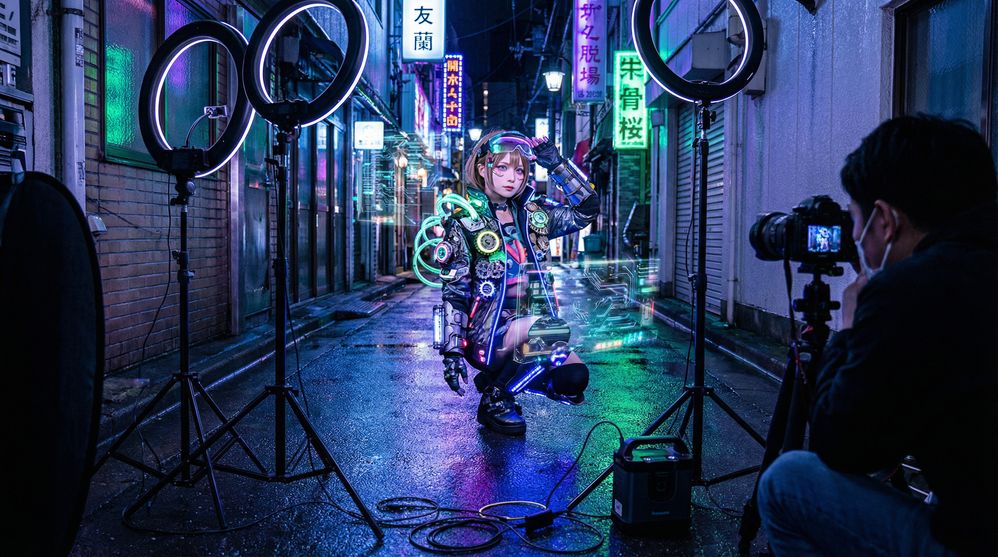 同人动漫写真拍摄视频教程